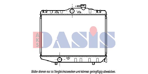 AKS DASIS Radiators, Motora dzesēšanas sistēma 210880N